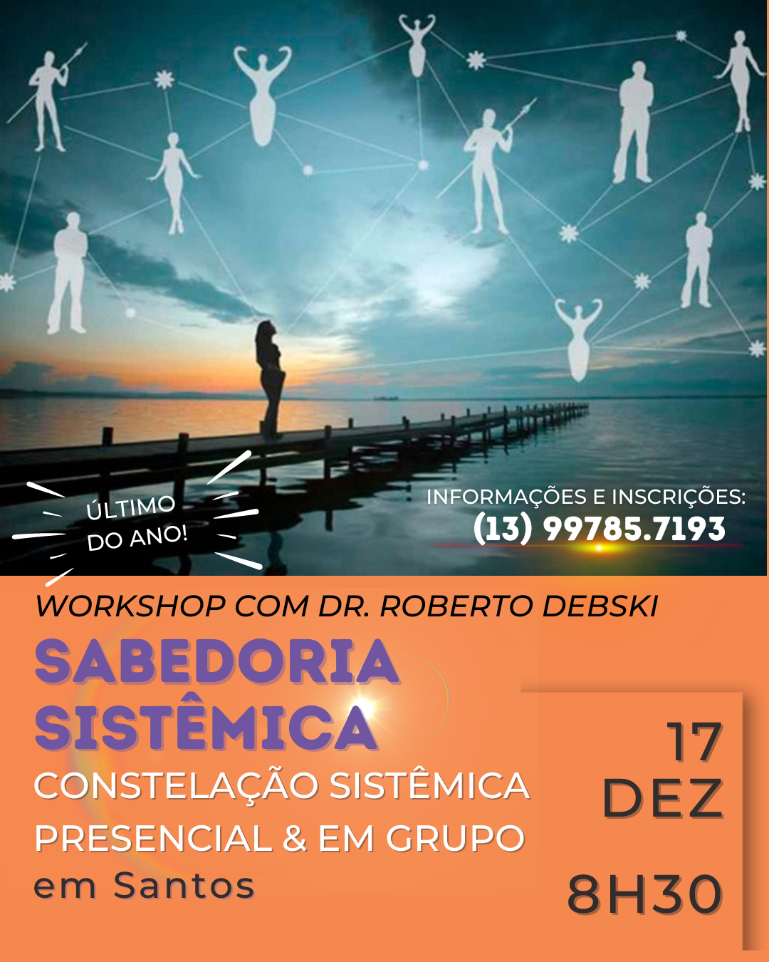 Workshop – Constelação Familiar Sistêmica presencial | Em Santos