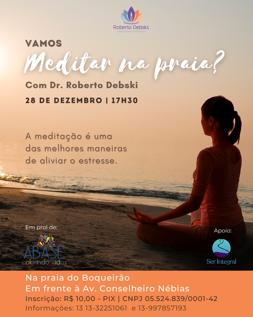 Meditação na Praia -28 de dezembro/22