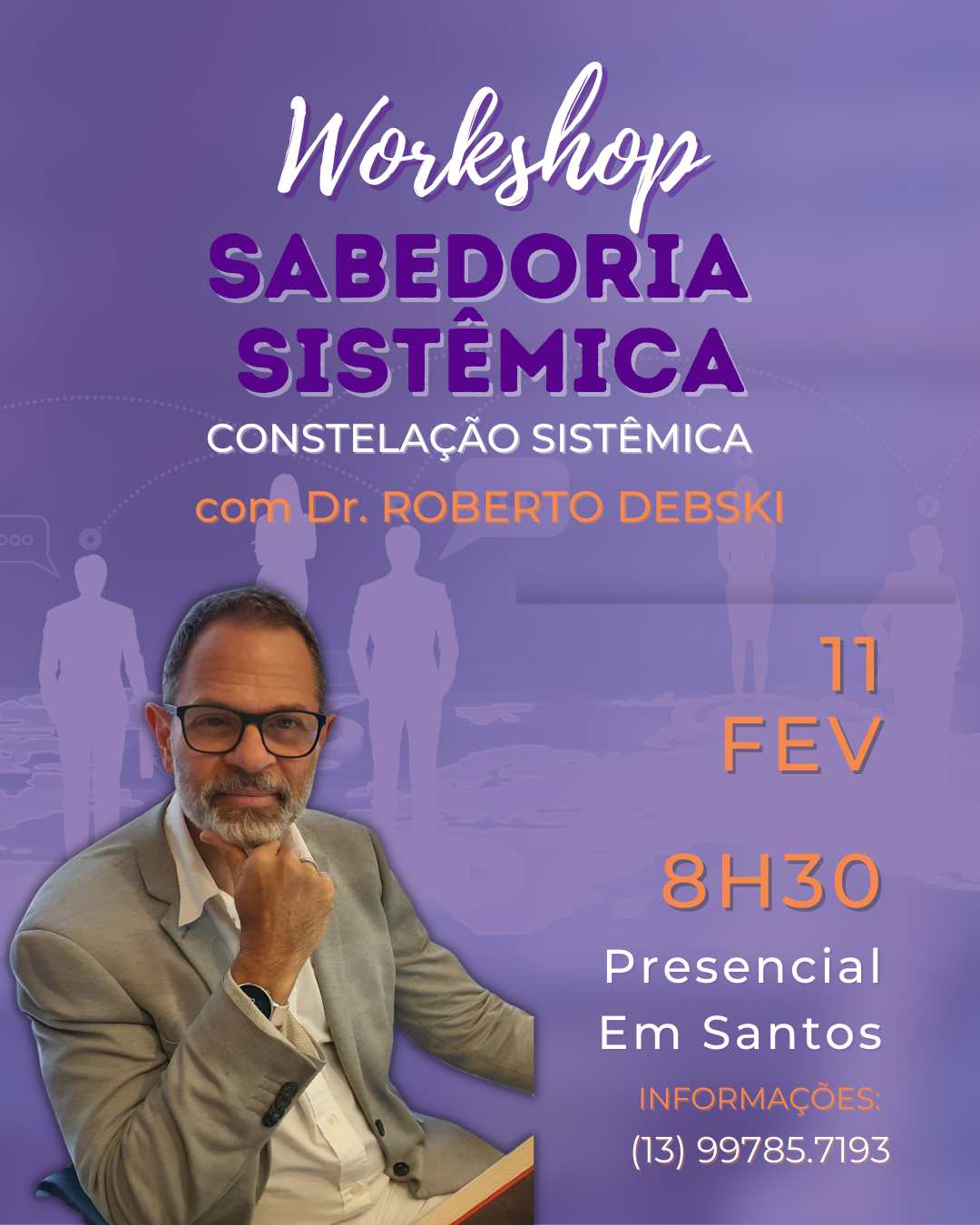 Workshop – Constelação Familiar Sistêmica presencial | Em Santos